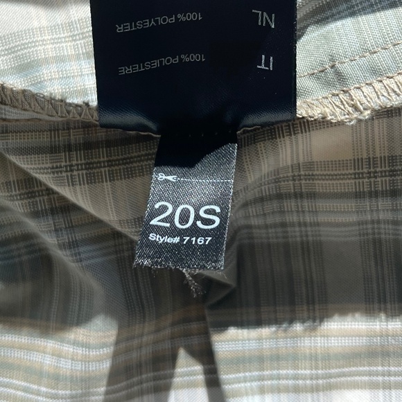 Kühl Response Lite Long Sleeve Button Up Plaid Green Lightweight Shirt Large - Picture 11 of 12